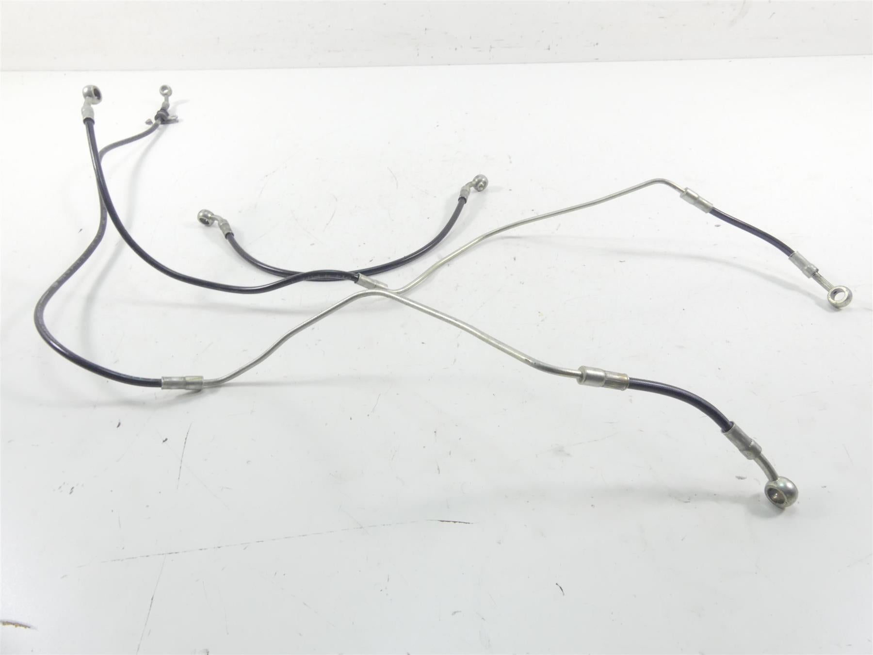 2018 Ducati Hypermotard 939 SP Front Abs Brake Line Hose Set 61810481A 61810491A | Mototech271