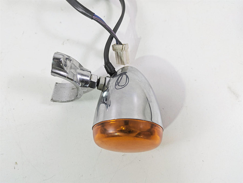 2008 Harley FXDL Dyna Low Rider 105TH Left Front Blinker Turn Signal 68972-00 {{ shop.shopifyCountryName }} - Mototech271
