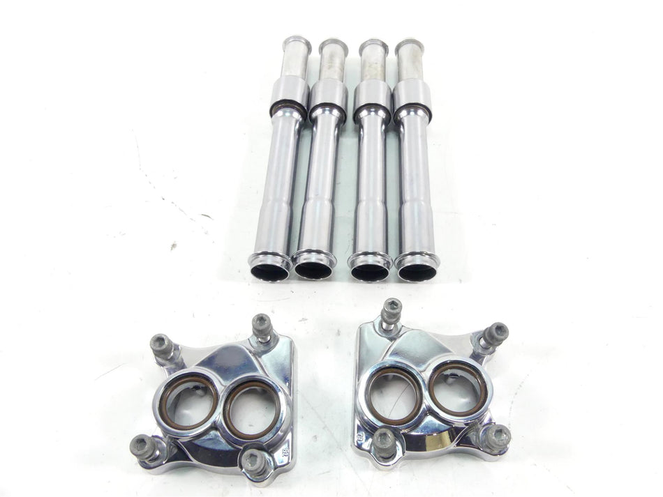 2017 Harley Softail FXSB Breakout Push Rod Lifter Chrome Cover Set 17965-99 {{ shop.shopifyCountryName }} - Mototech271