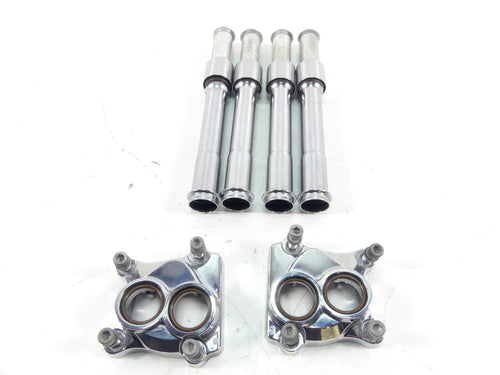 2017 Harley Softail FXSB Breakout Push Rod Lifter Chrome Cover Set 17965-99 | Mototech271