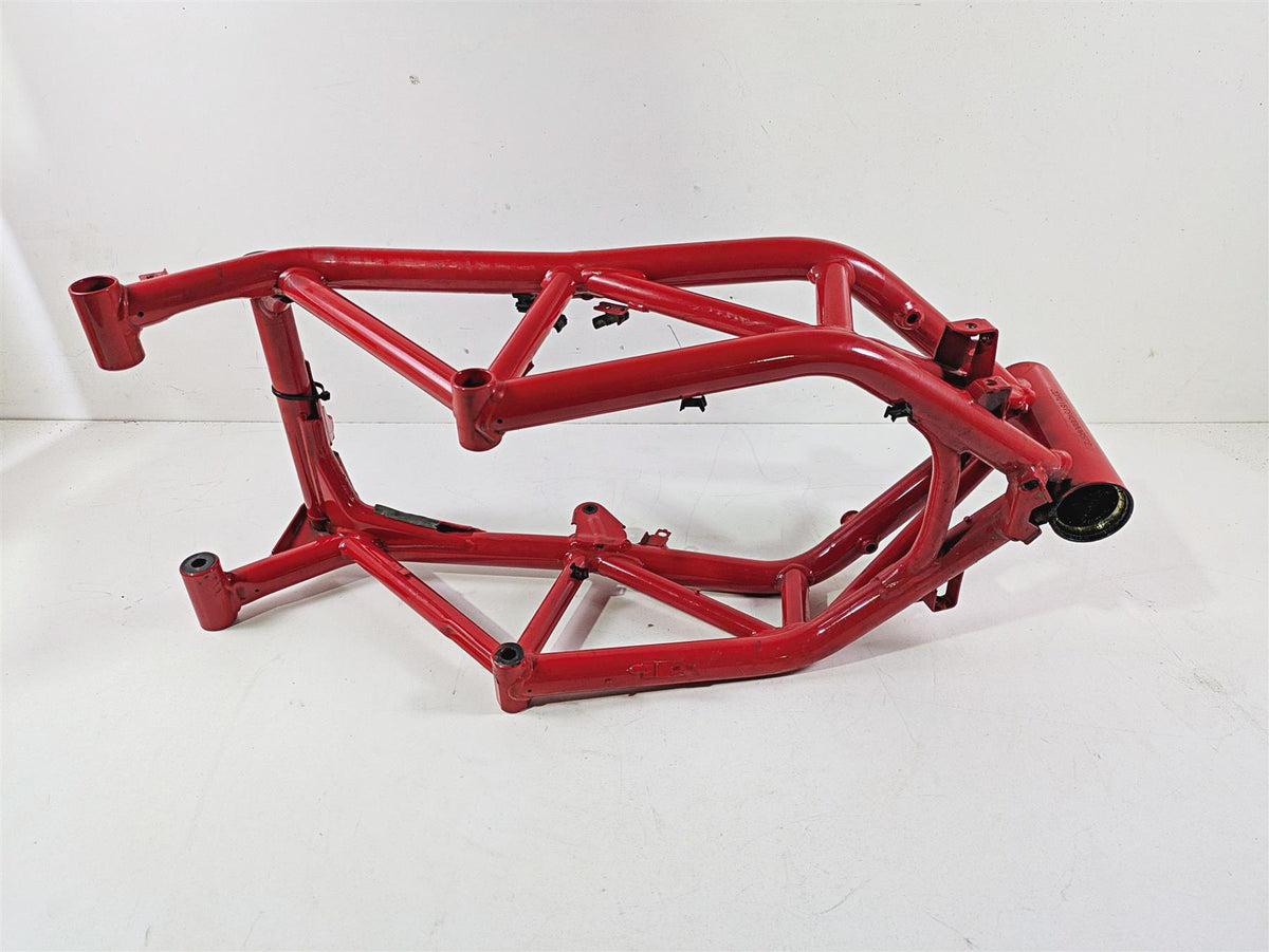 2013 Ducati Hypermotard 821 SP Straight Main Frame Chassis With Texas Salvage Title 470P7141EA {{ shop.shopifyCountryName }} - Mototech271