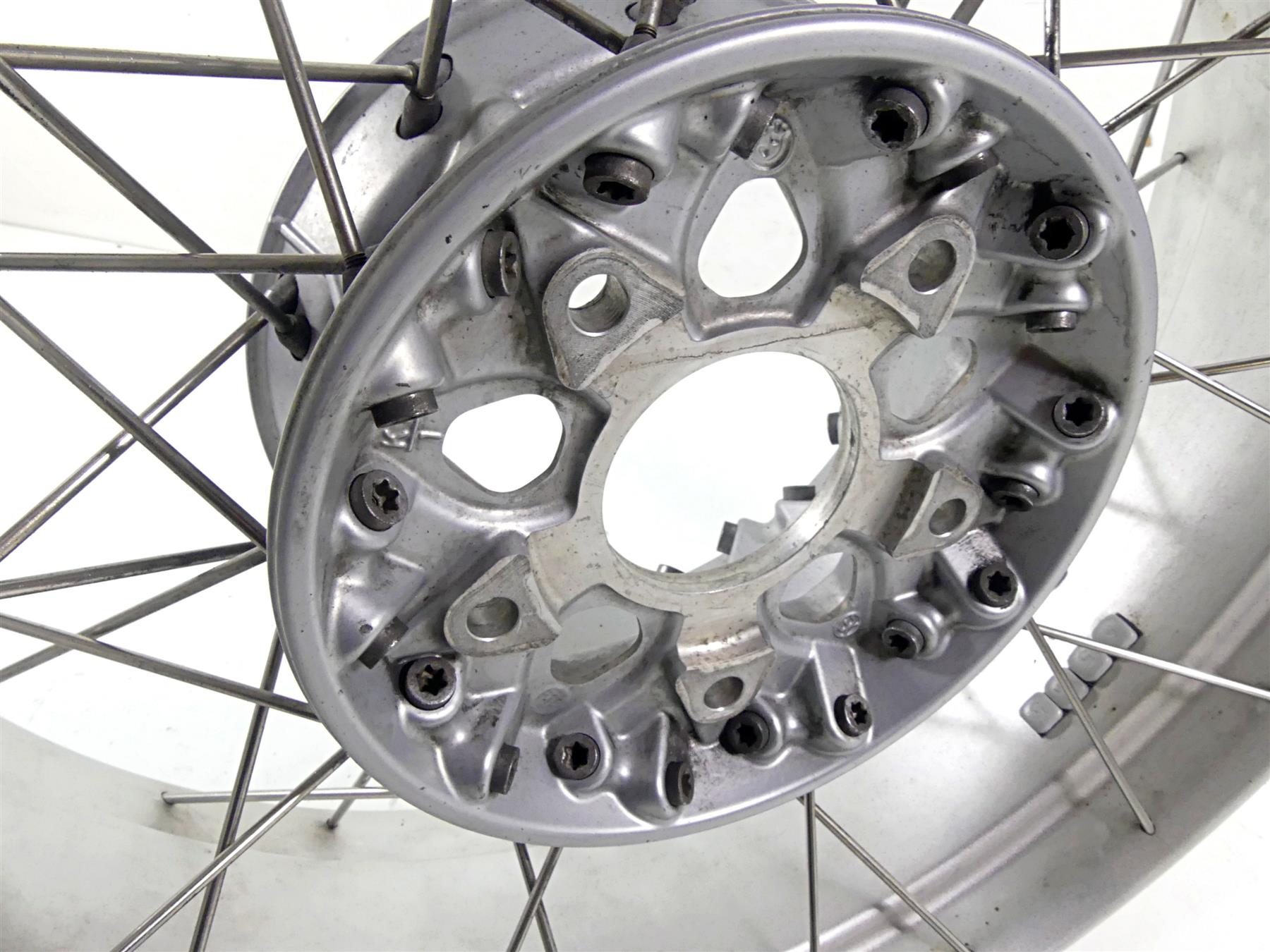 2015 BMW R1200GS GSW K50 17x4.5 Straight Rear Wheel Spoke Rim 36318526651 {{ shop.shopifyCountryName }} - Mototech271