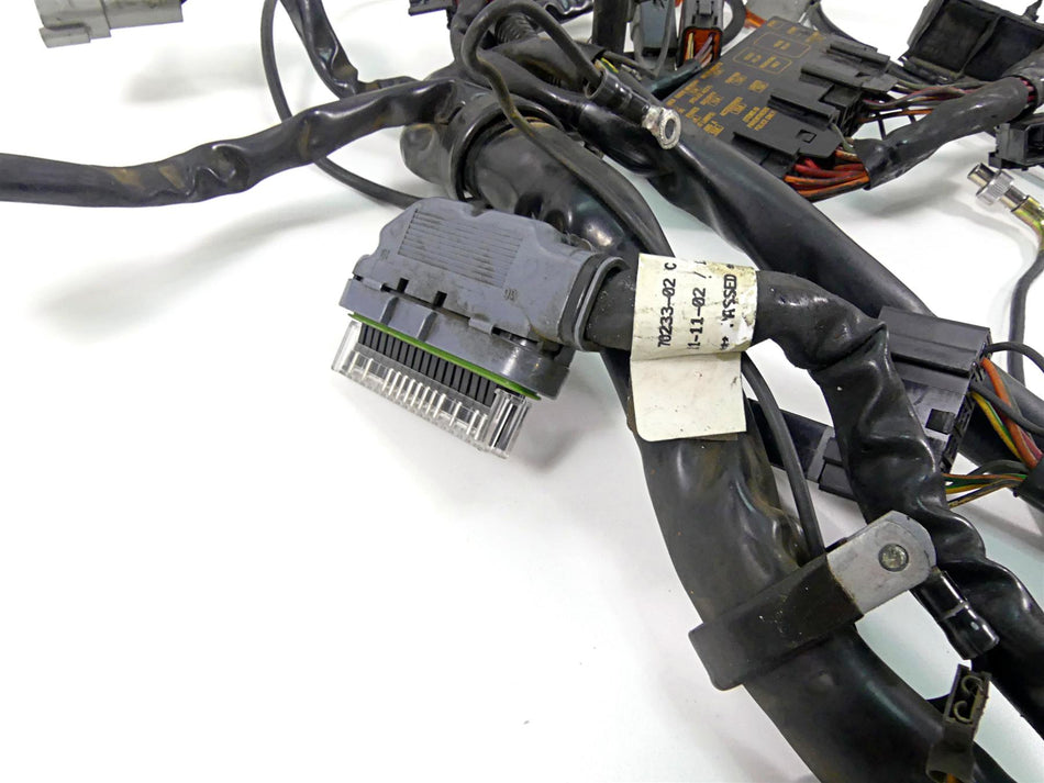 2003 Harley Touring FLHTCI E-Glide 100TH Main Wiring Harness Loom 70985-03 {{ shop.shopifyCountryName }} - Mototech271