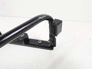 2001 Harley Touring FLHX Street Glide Rear Black Saddle Bag Rack Support Set