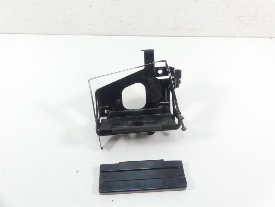 2003 Harley Sportster XL1200 C 100th Anniv Battery Tray Holder & Cover 66194-98 {{ shop.shopifyCountryName }} - Mototech271
