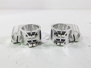 2003 Kawasaki ZX9R Ninja Tarazon 46mm Clip On Handle Bar Clamp Set for 22mm Bar