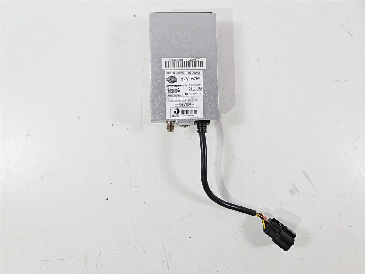 2015 Harley Touring FLTRUSE CVO Road Glide Cb Intercom Module Box Unit 76000188-Mototech271