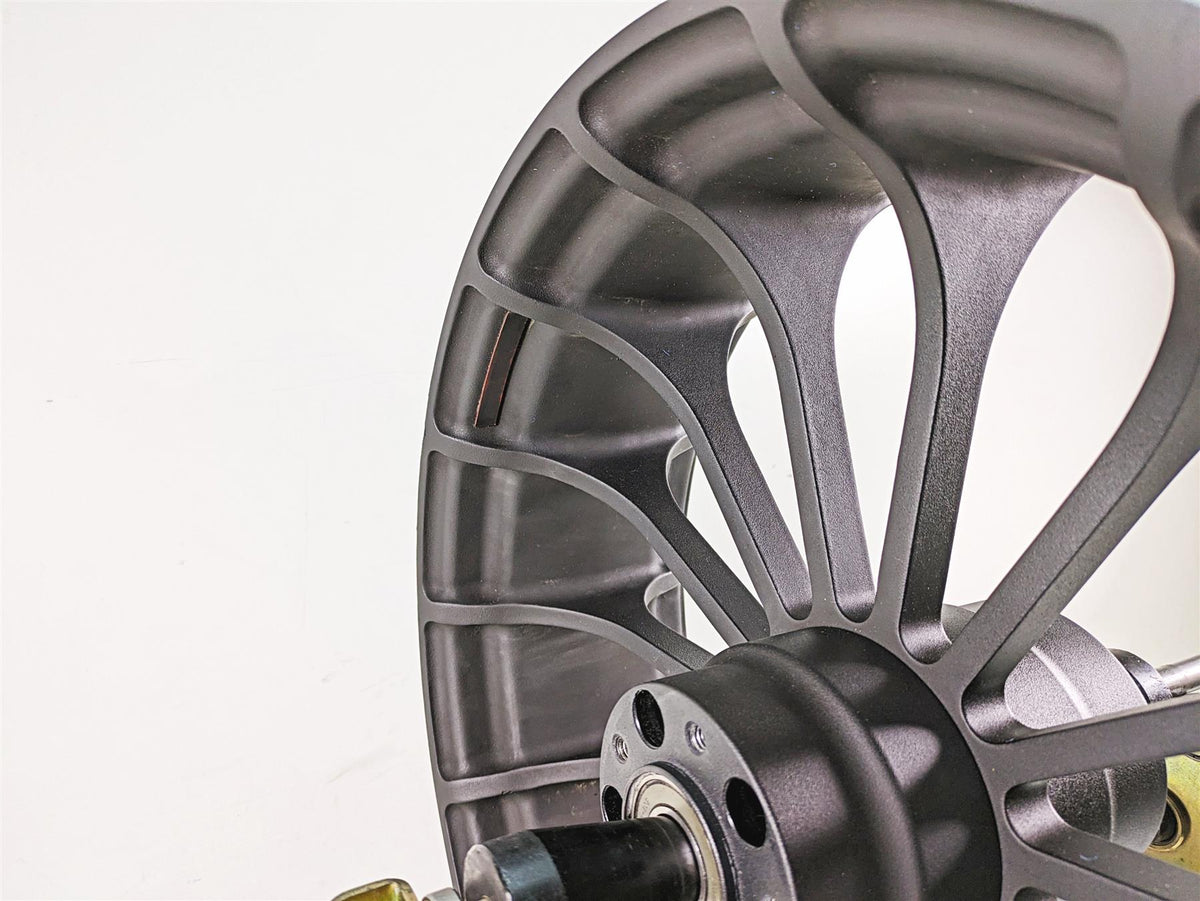 2018 Harley Touring FLHXSE CVO Street Glide Native Customs Turbine Talon 18x5.5 Fat Front Wheel Rim {{ shop.shopifyCountryName }} - Mototech271