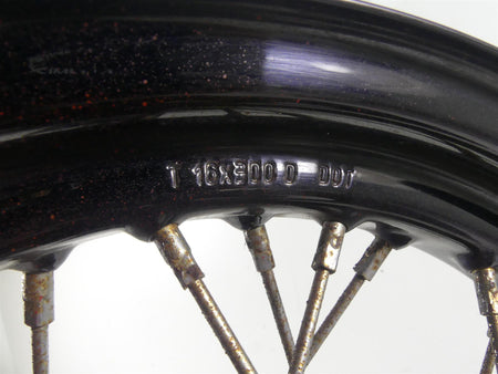 2016 Harley FLS Softail Slim Front Spoke Wheel Rim 16x3 + Rotor -Read 55107-12 {{ shop.shopifyCountryName }} - Mototech271