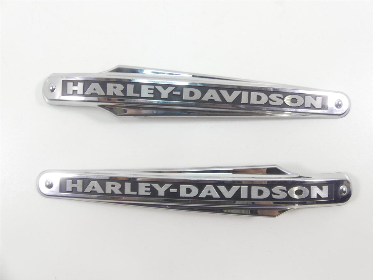 2009 Harley Dyna FXDF SE CVO Fat Bob Tank Emblem Badge Set 62341-09 62342-09 {{ shop.shopifyCountryName }} - Mototech271