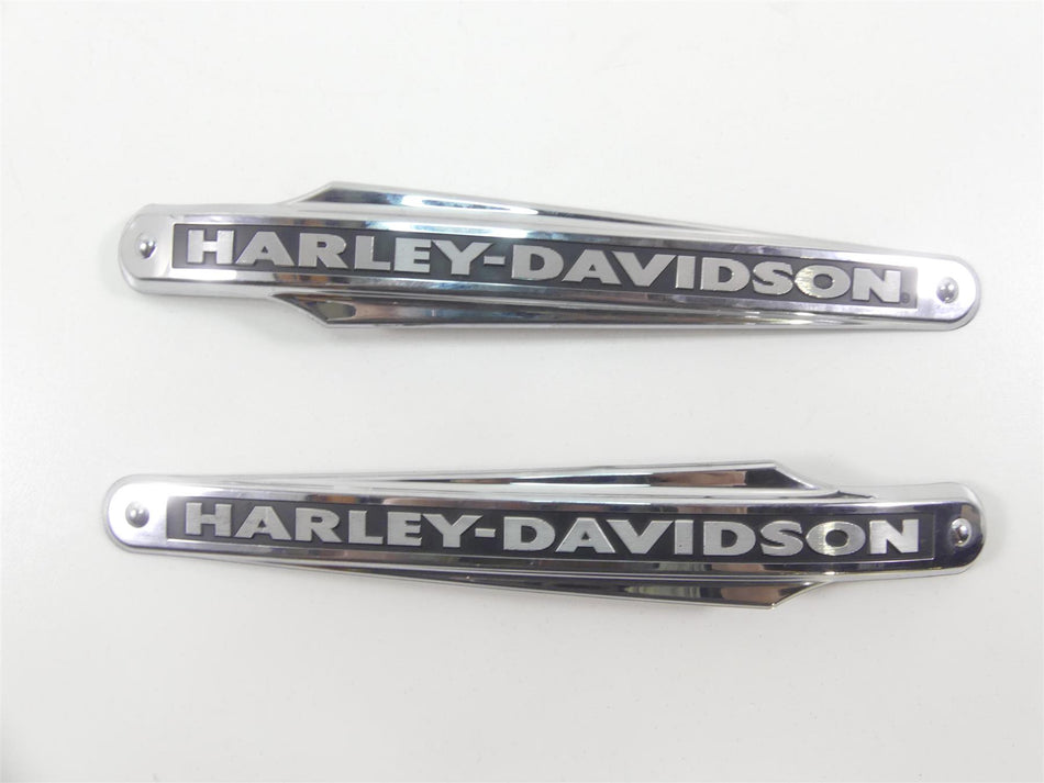 2009 Harley Dyna FXDF SE CVO Fat Bob Tank Emblem Badge Set 62341-09 62342-09 {{ shop.shopifyCountryName }} - Mototech271