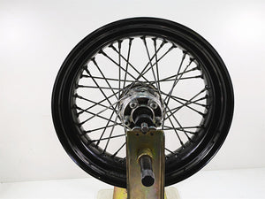 Harley Davidson Dyna Black 17x4.5 Spoke Wheel Rim 25mm Bearing 41430-09A