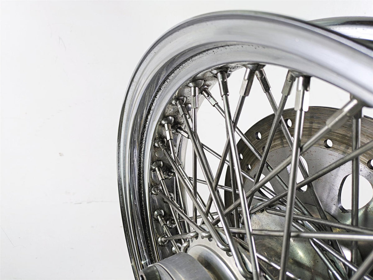 2002 Indian Spirit Deluxe Spoke Rear Wheel Rim Rotor 16x3.5 1.5mm Runout 21-970 {{ shop.shopifyCountryName }} - Mototech271