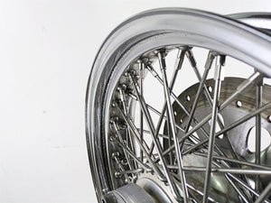2002 Indian Spirit Deluxe Spoke Rear Wheel Rim Rotor 16x3.5 1.5mm Runout 21-970