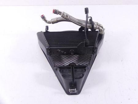 2013 Mv Agusta F4RR Oil Cooler Radiator Lines & Cover 8000B4882 {{ shop.shopifyCountryName }} - Mototech271