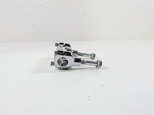 2016 Harley FXDF Dyna Fat Bob Handlebar Riser Holder Clamps Chrome 56568-86