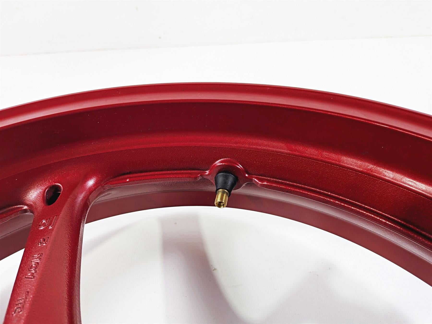 2024 Suzuki GSXR600 Straight Front Wheel Rim Red 17x3.5 54111-14J00 {{ shop.shopifyCountryName }} - Mototech271