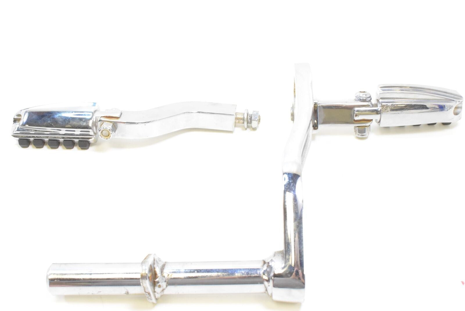 2000 Harley Dyna FXD Super Glide Chrome Forward Foot Peg Shifter Brake Pedal Set {{ shop.shopifyCountryName }} - Mototech271