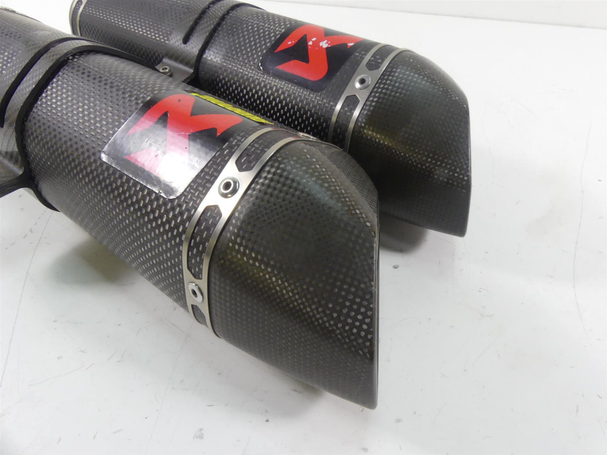 2013 Ducati Streetfighter 848 Akrapovic Carbon Exhaust Muffler Set US D550 134S {{ shop.shopifyCountryName }} - Mototech271