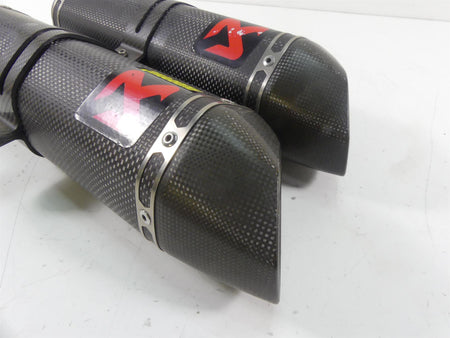 2013 Ducati Streetfighter 848 Akrapovic Carbon Exhaust Muffler Set US D550 134S {{ shop.shopifyCountryName }} - Mototech271