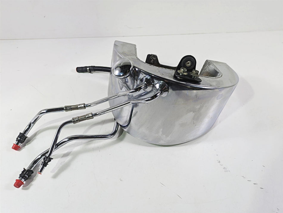 2003 Harley FLSTC Softail Heritage 100th Oil Tank Reservoir & Lines 62498-01A {{ shop.shopifyCountryName }} - Mototech271