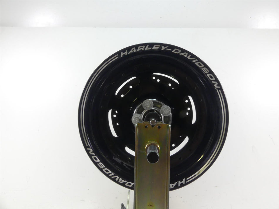 2014 Harley Dyna FXDF Fat Bob Straight Rear Black Wheel Rim 16x5 40900261 {{ shop.shopifyCountryName }} - Mototech271