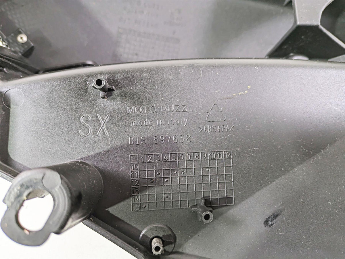 2016 Moto Guzzi Stelvio 1200 8V NTX Left Under Tank Side Cover Set 897638 897640 {{ shop.shopifyCountryName }} - Mototech271