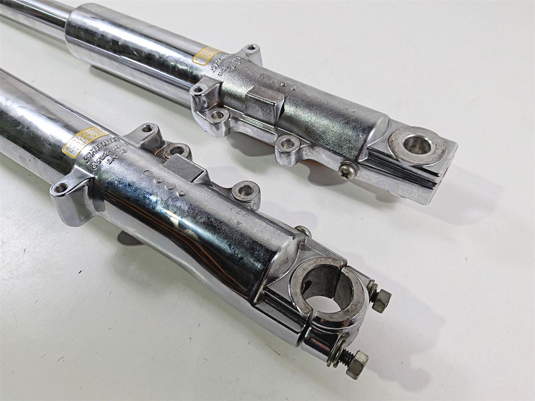 2011 Harley Touring FLHTCU CVO Electra Glide Front Fork Leg Set 41mm 48789-09-Mototech271