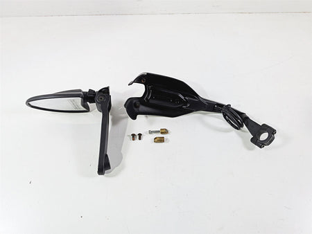2009 Ducati Hypermotard 1100 S Left Hand Guard Mirror Turn Signal Set 46012711B-Mototech271