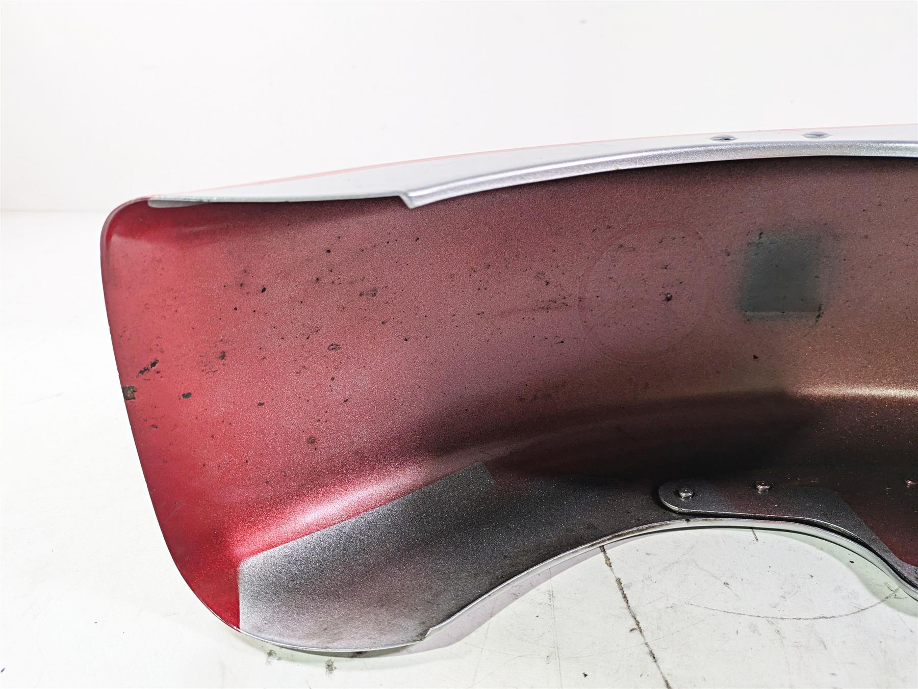 2004 Harley Softail FLSTF Fat Boy Front Fender Sierra Red - Bent 59139-00A {{ shop.shopifyCountryName }} - Mototech271