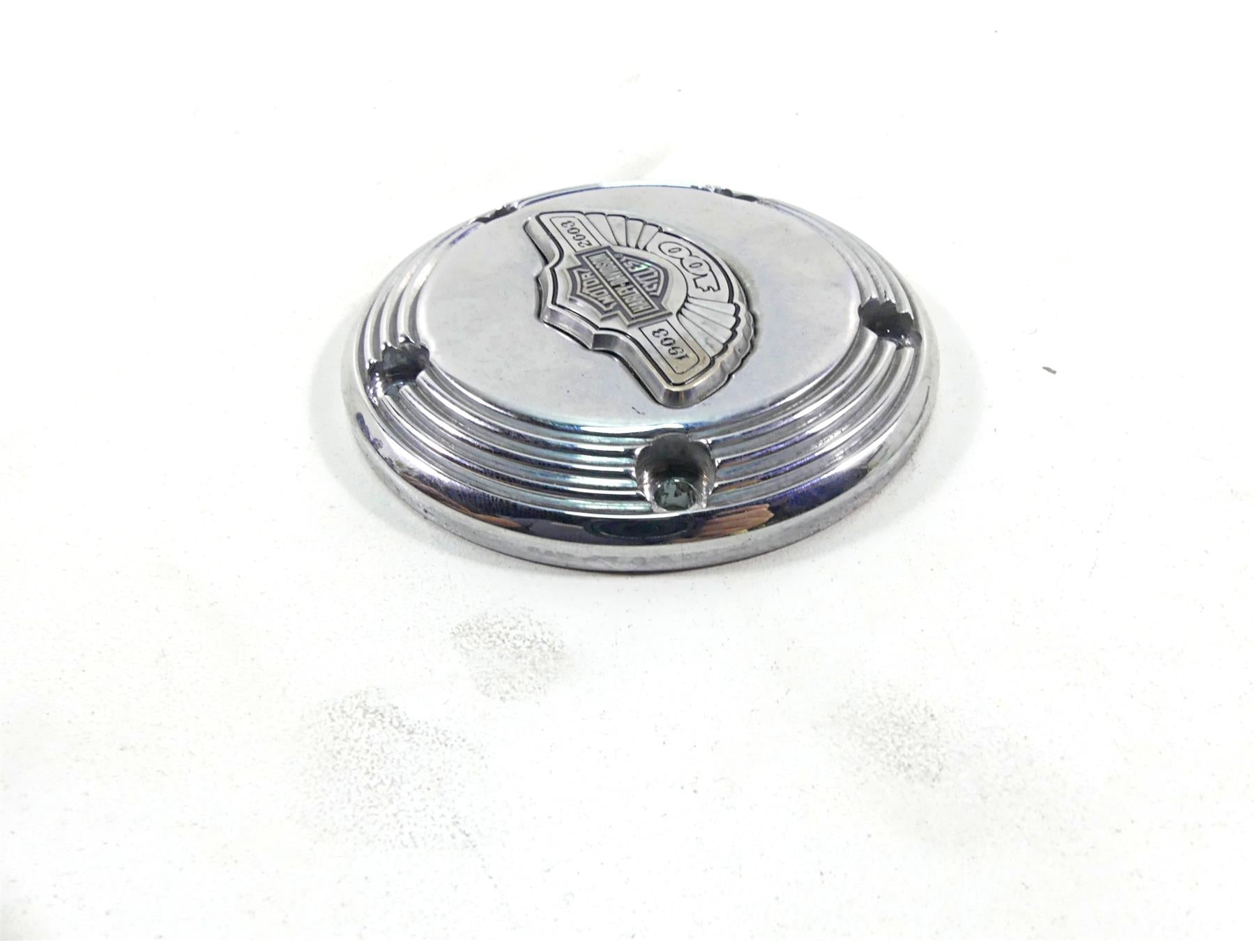 2003 Harley Touring FLHTCI E-Glide 100TH 100th Anniversary Cam Cover 32536-03 {{ shop.shopifyCountryName }} - Mototech271