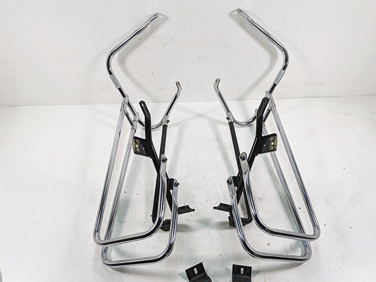 2009 Harley Touring FLHTCU Electra Glide Saddlebag Guard Holder Set 49188-09 {{ shop.shopifyCountryName }} - Mototech271