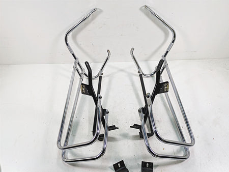 2009 Harley Touring FLHTCU Electra Glide Saddlebag Guard Holder Set 49188-09 {{ shop.shopifyCountryName }} - Mototech271