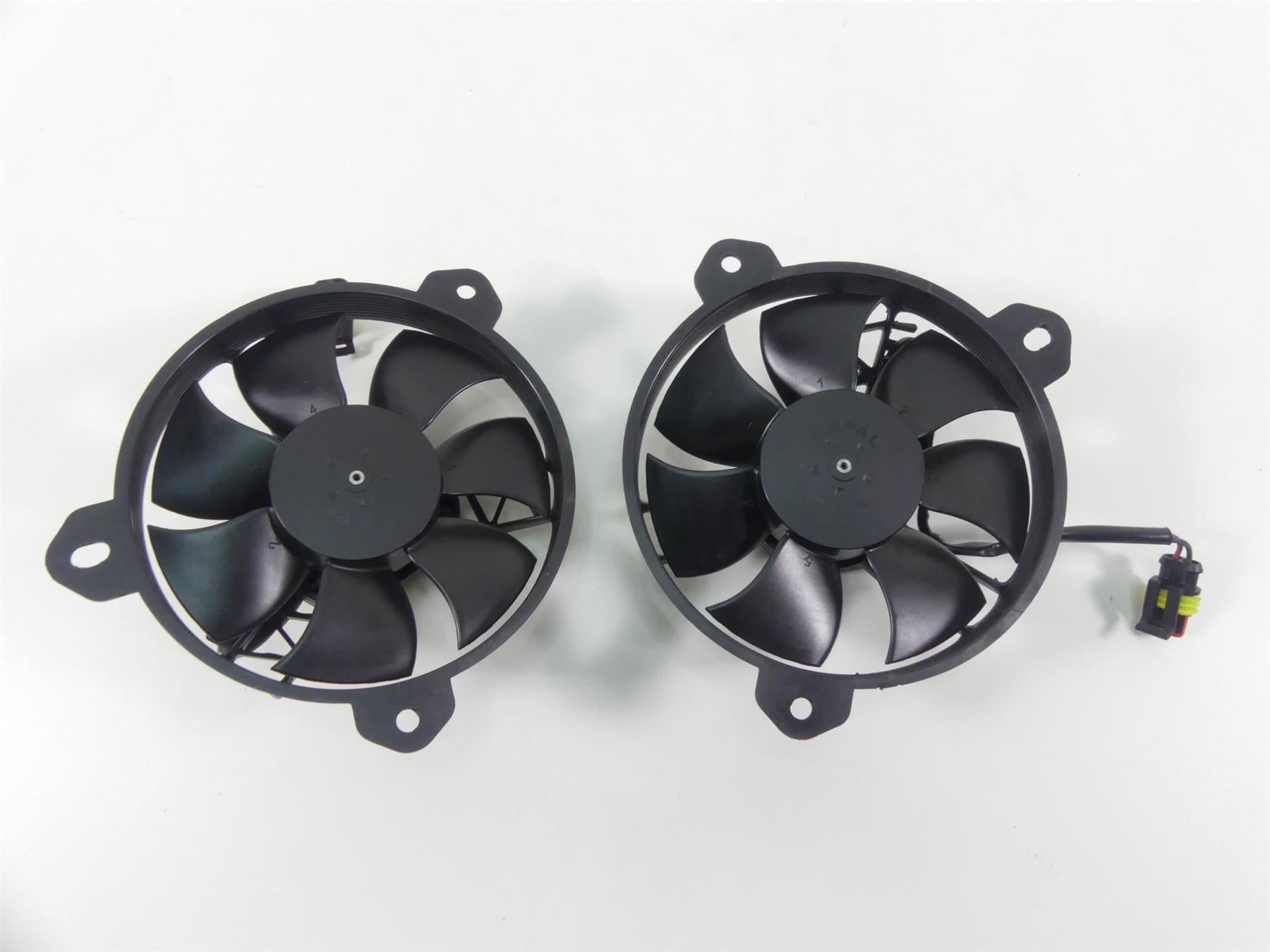 2010 Ducati Streetfighter 1098 S Coolant Radiator Fan Fans Set 55040201A {{ shop.shopifyCountryName }} - Mototech271