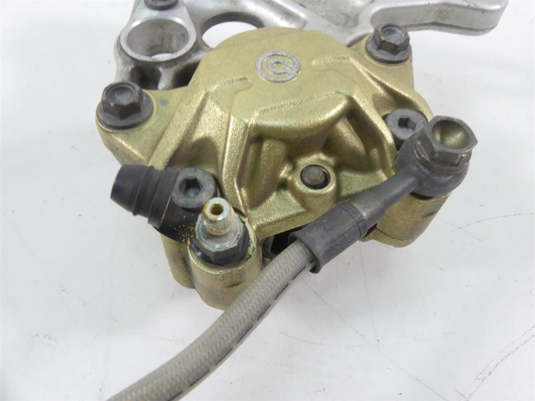 2004 Aprilia RSV1000 R Mille Rear Brembo Brake Caliper & Bracket AP8113897 {{ shop.shopifyCountryName }} - Mototech271