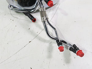 2016 Harley FLSTC Softail Heritage Chrome Oil Tank & Hoses 62498-01A | Mototech271