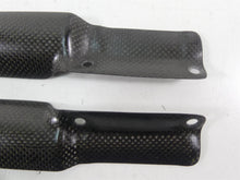 Load image into Gallery viewer, 2007 Ducati Sport Classic GT1000 Carbon Fiber Fork Covers Carbonfiberman 3.07MTD | Mototech271
