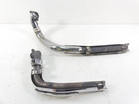 2002 Yamaha XVS1100 V-Star Oem Exhaust Pipe Header Manifold Set 5EL-14610-10-00 {{ shop.shopifyCountryName }} - Mototech271