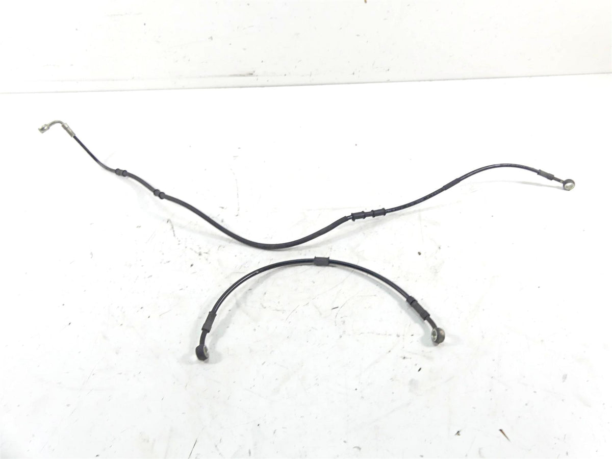 2013 Ducati Diavel Red Front Abs Brake Line Hose Set 61841071A {{ shop.shopifyCountryName }} - Mototech271