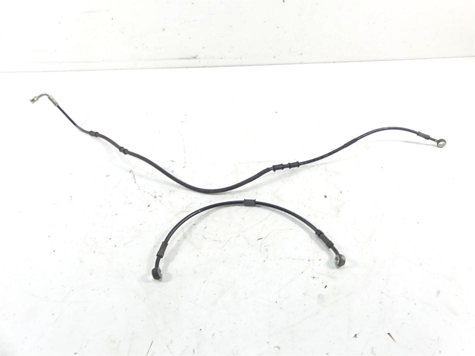 2013 Ducati Diavel Red Front Abs Brake Line Hose Set 61841071A {{ shop.shopifyCountryName }} - Mototech271