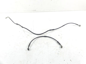 2013 Ducati Diavel Red Front Abs Brake Line Hose Set 61841071A | Mototech271