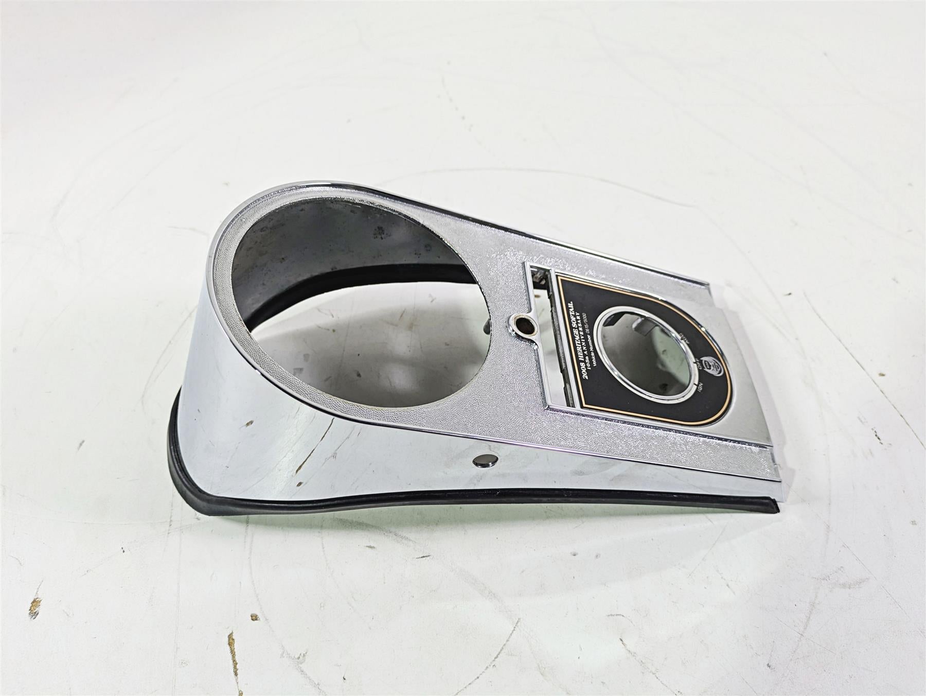 2008 Harley FLSTC 105TH Softail Heritage Fuel Tank Dash Cover Console 71273-00A {{ shop.shopifyCountryName }} - Mototech271