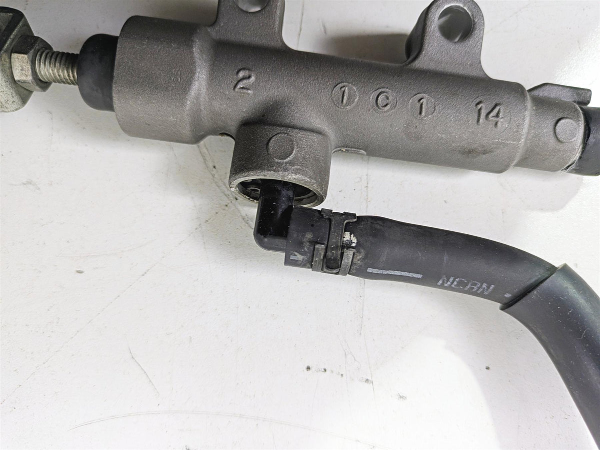 2012 Yamaha XT1200 Super Tenere Rear Brake Master Cylinder Nissin 23P-2583V-00 {{ shop.shopifyCountryName }} - Mototech271