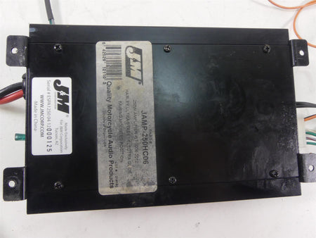 2012 Harley Touring FLHX Street Glide J&M Radio Stereo Amplifier JAMP-250HC06 {{ shop.shopifyCountryName }} - Mototech271