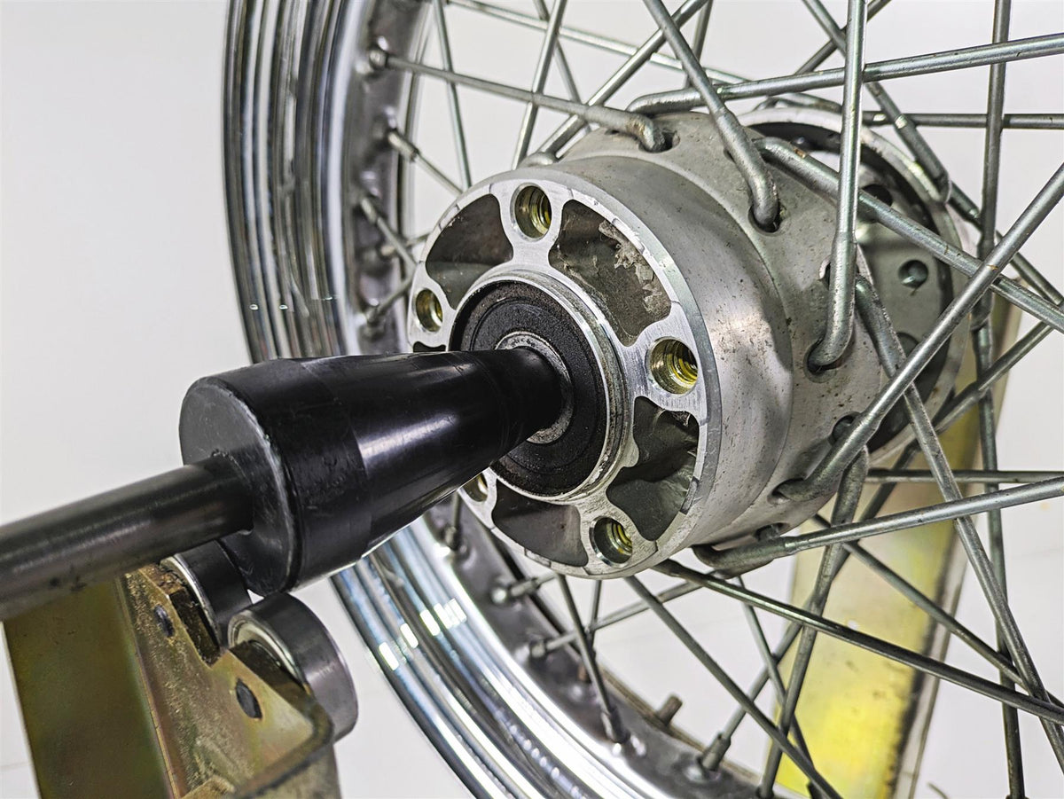 2003 Harley FLSTC Softail Heritage 100th Rear Wheel Rim 15x3 -READ 40700-05A {{ shop.shopifyCountryName }} - Mototech271