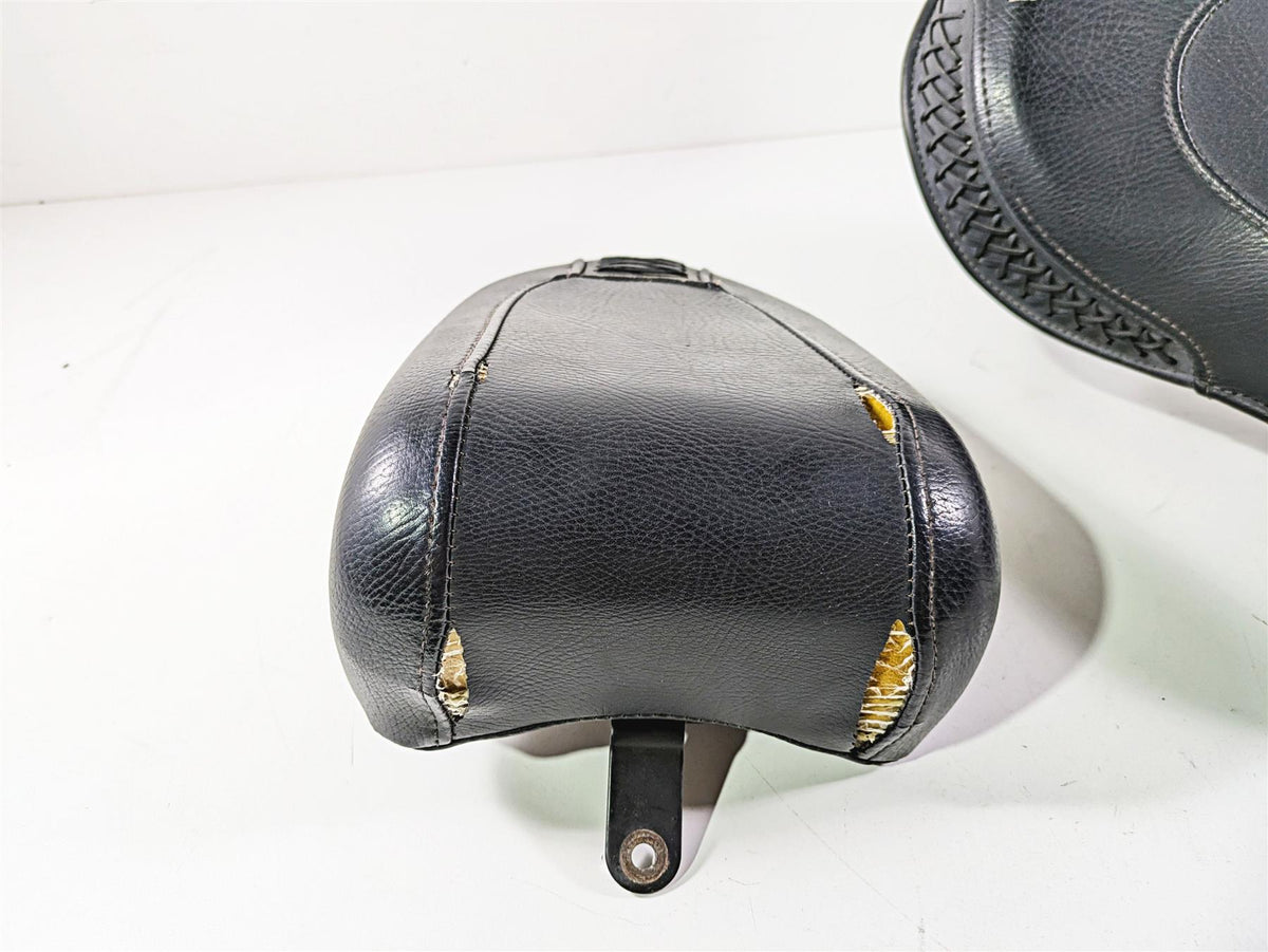 2008 Harley FLSTSB Cross Bones Front Rear Seat Saddle & Mount Set 51481-08 {{ shop.shopifyCountryName }} - Mototech271