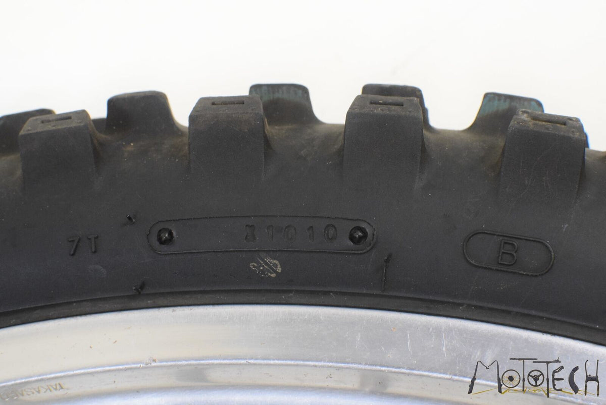 2007 Kawasaki KX250F KX250 F STRAIGHT Front TAKASAGO Wheel Rim 21x1.6 41025-0004 {{ shop.shopifyCountryName }} - Mototech271