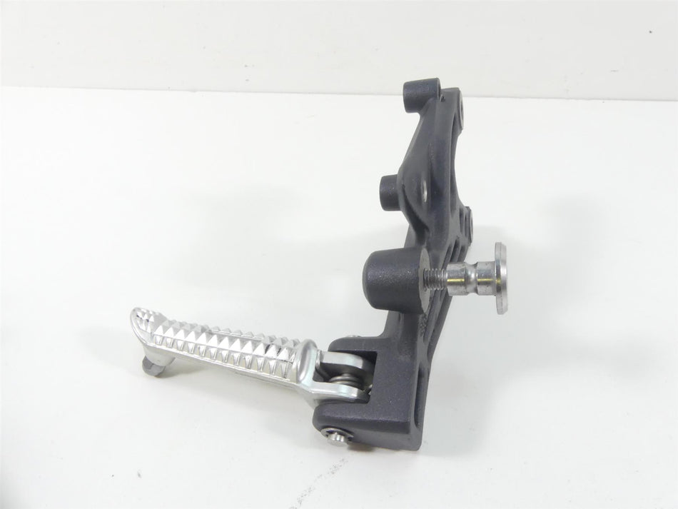 2013 Triumph Street Triple 675R Left Rider Footpeg Bracket Mount T2081941 {{ shop.shopifyCountryName }} - Mototech271