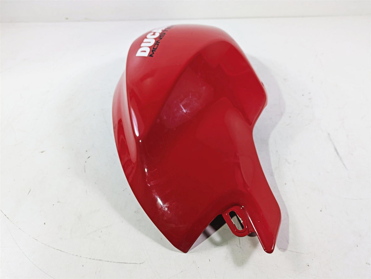 2009 Ducati Monster 1100 S Right Red Fuel Gas Tank Cover Fairing 48012591C {{ shop.shopifyCountryName }} - Mototech271