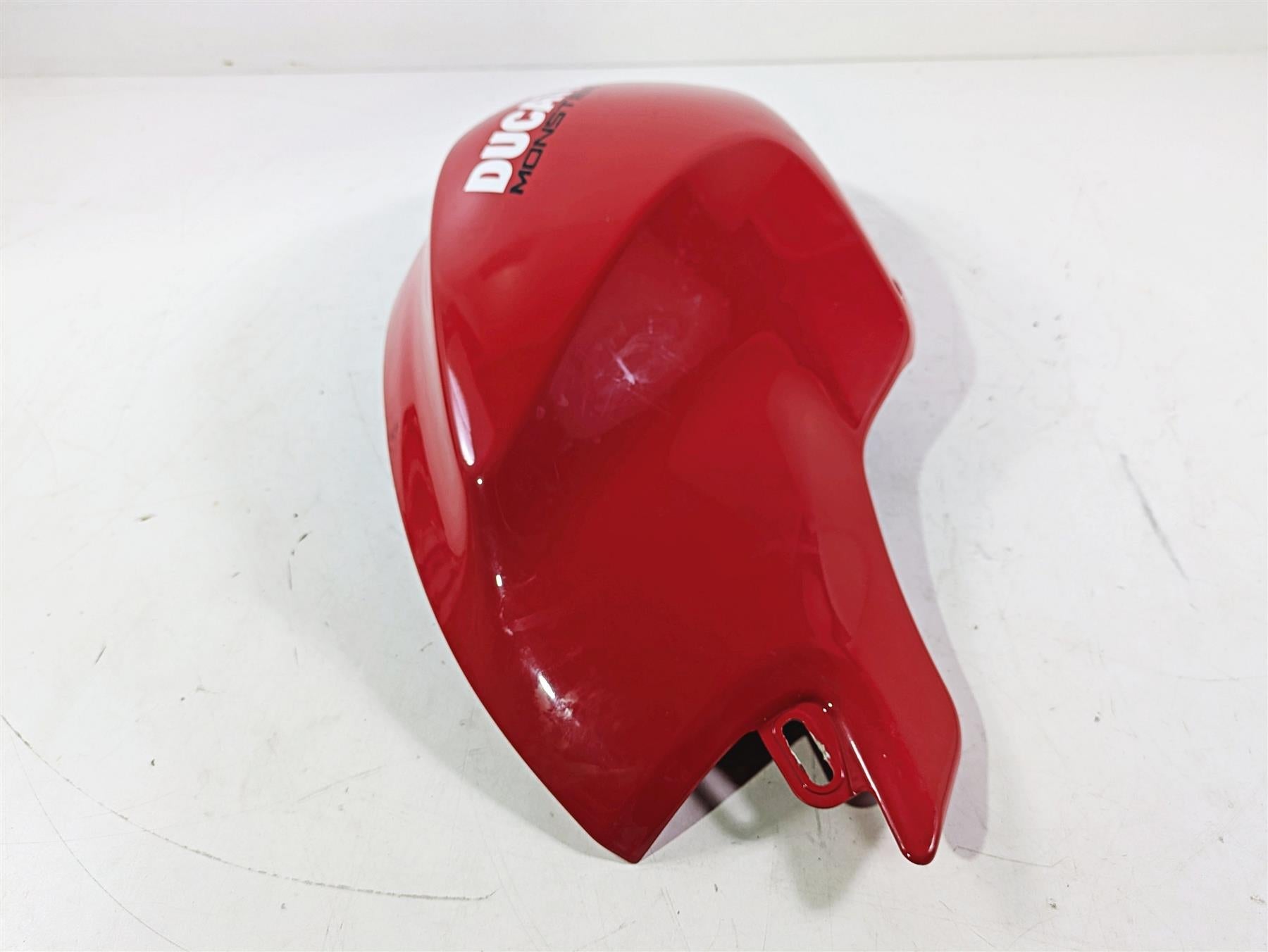 2009 Ducati Monster 1100 S Right Red Fuel Gas Tank Cover Fairing 48012591C {{ shop.shopifyCountryName }} - Mototech271